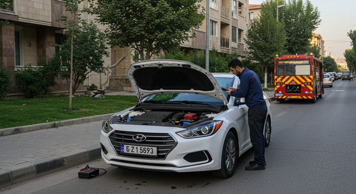 امداد خودرو هیوندا تخصصی‌ترین تعمیرگاه گیربکس هیوندا و کیا در شمال تهران دیباجی