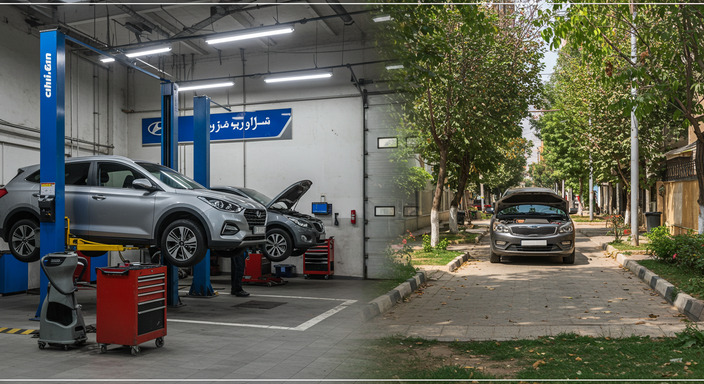 امداد خودرو هیوندا تعمیرگاه گیربکس هیوندا و کیا در تهران چیذر